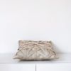 Diamond Large Weave Cushion Cover - Light Grey | Pillows by Kubo. Item made of fiber