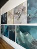 An Uncovering | Oil And Acrylic Painting in Paintings by Tracie Cheng. Item composed of canvas & synthetic