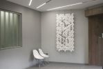 Facet hanging room divider 102 x 207cm | Decorative Objects by Bloomming, Bas van Leeuwen & Mireille Meijs | Chroma Lighting in Belfast. Item made of steel with synthetic
