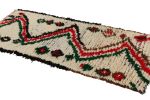 Vintage Moroccan Runner with Polychromatic Geometric Pattern | Area Rug in Rugs by Rug and Kilim