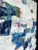Head In The Clouds | Mixed Media in Paintings by Adam Collier Noel. Item composed of canvas compatible with contemporary and coastal style