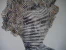 the most fabulous Marylin Monroe | Oil And Acrylic Painting in Paintings by Virginie SCHROEDER. Item composed of canvas and synthetic in art deco style