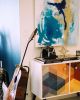 The Eighth Month | Oil And Acrylic Painting in Paintings by Nicolle Cure. Item composed of synthetic