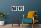 Connected | Oil And Acrylic Painting in Paintings by Shirly Maimom Art. Item made of canvas with synthetic
