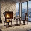 Legacy Imperial Official's Armchair Trio with Dragons Relief | Chairs by Dynasty Artisan. Item composed of wood compatible with contemporary and eclectic & maximalism style