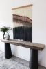 Tapestry Artwork | Macrame Wall Hanging in Wall Hangings by CER Dye Design. Item composed of wool in boho or mid century modern style