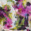 Blossom Burst | Oil And Acrylic Painting in Paintings by Anastasiia Krykun. Item composed of wood and canvas in contemporary or modern style