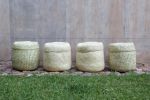 Baril | Large Organizational Basket | Ornament in Decorative Objects by Tierra y Mano. Item composed of wood and fiber