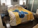 Floral Quilt | Linens & Bedding by Luke Haynes. Item composed of cotton