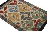 Rug & Kilim’s Turkish Rug in Beige with Polychromatic | Area Rug in Rugs by Rug and Kilim