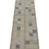 Rug & Kilim’s Scandinavian Runner with Gray and Blue | Area Rug in Rugs by Rug and Kilim