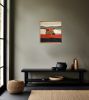Terres ardentes | Oil And Acrylic Painting in Paintings by Sophie DUMONT.. Item made of canvas compatible with minimalism and contemporary style