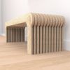 Volute Bench | Benches & Ottomans by Furbershaworks. Item composed of maple wood in minimalism or contemporary style