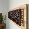 Sculptural Wall Art – c.1880 Antique Chinese Carved Openwork | Wall Sculpture in Wall Hangings by Loom&Drift. Item made of wood works with mid century modern & art deco style