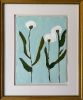 White Orchids | Oil And Acrylic Painting in Paintings by Erin Donahue Tice Fine Art. Item made of paper with synthetic