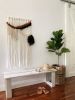 Obsidian + Oak | Tapestry in Wall Hangings by indie boho studio. Item composed of wood & cotton compatible with boho and minimalism style