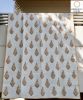 Big Floral Paisley Quilt | Linens & Bedding by Jaipur Bloc House. Item made of cotton
