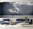 Misty Chapel | Wall Treatments by Jay Mason. Item works with coastal & mediterranean style