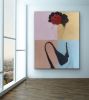 Fairy | Oil And Acrylic Painting in Paintings by silvia poloto. Item composed of canvas in contemporary or modern style