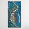 The Tethering | Mixed Media by Soulscape Fine Art + Design by Lauren Dickinson. Item composed of canvas