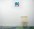 Vav 02 | Oil And Acrylic Painting in Paintings by Claire Desjardins. Item made of canvas