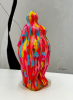 Rainbow Lady | Sculptures by Anastasiia Krykun. Item made of ceramic compatible with modern style