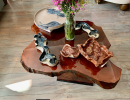 Amorphous Live Edge American Walnut Coffee Table | Tables by ALPAQ STUDIO. Item made of walnut works with contemporary & country & farmhouse style