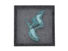 Blue Static | Tapestry in Wall Hangings by Morgan Hale. Item composed of linen in minimalism or mid century modern style