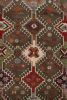 Vintage Gabbeh Persian Runner Rug with Colorful Geometric | Area Rug in Rugs by Rug and Kilim