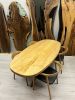 Oval dining table,solid wood table, kitchen dining table | Tables by Brave Wood. Item made of wood