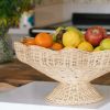 Kishni Fruit Bowl | Dinnerware by Hastshilp. Item composed of wood