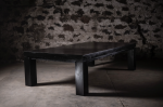 Black Teak, Dining,  Ping Pong Table & Benches | Dining Table in Tables by NO AGE FURNITURE STUDIO. Item made of wood compatible with contemporary style