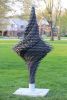 Ad Infinitum | Public Sculptures by Virginia Kistler | University of Saint Francis in Fort Wayne. Item made of steel