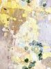 "Champagne and Flowers" Original Painting | Oil And Acrylic Painting in Paintings by Jessalin Beutler. Item made of canvas with paper works with contemporary & eclectic & maximalism style