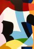 Support | Oil And Acrylic Painting in Paintings by Kotaro Machiyama. Item made of canvas works with japandi & art deco style