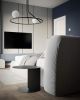 Na Linii sculptural pendant by Svitanok | Pendants by SVITANOK by Artem Zakharchenko. Item made of fabric & steel compatible with boho and minimalism style