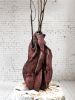 Seed Pod Terracotta Sculptural Vase | Vases & Vessels by Elena Miller