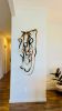 Aloha | Wall Sculpture in Wall Hangings by Trudy Perry. Item made of leather with fiber
