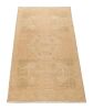 Vintage Oushak Rug in Beige-Brown with Geometric Patterns | Area Rug in Rugs by Rug and Kilim