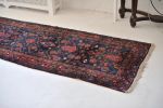 Moody Navy, Spring Green & Camel Over-sized Runner | Runner Rug in Rugs by The Loom House. Item composed of fabric