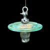 High Power Insulator Bird Feeder - Glass Aqua | Vases & Vessels by RailroadWare Lighting Hardware & Gifts. Item made of steel with glass works with industrial style