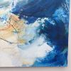 Who Do You Miss When You Are Busy? - blue abstract art | Canvas Painting in Paintings by Lynette Melnyk. Item composed of canvas