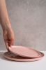 Handmade Porcelain Dinner Plates. Powder Pink | Dinnerware by Creating Comfort Lab