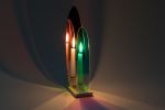 Onnda Flame  Filiform Candleholder iridescent | Candle Holder in Decorative Objects by Catrinel Săbăciag. Item composed of brass in boho or contemporary style