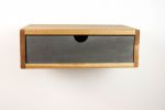 Dark Cloud | Floating Table in Tables by Curly Woods. Item made of oak wood with concrete works with modern style