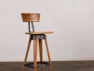 Aspen Bar Stool | Chairs by TY Fine Furniture. Item made of oak wood compatible with minimalism and mid century modern style