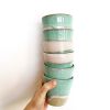 Ceramic Latte Cups | Drinkware by Bei Creative Studio. Item composed of ceramic