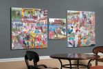 Arbor Acres - the First 25 Years | Oil And Acrylic Painting in Paintings by Trena McNabb | Arbor Acres United Methodist Retirement Community in Winston-Salem. Item made of canvas