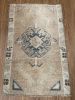 Hand-woven Turkish Rug Doormat| 1.7 x 2.7 | Small Rug in Rugs by Wool and Rug. Item composed of wool compatible with boho and contemporary style