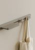 Slide Wall Hanger, Functional in Aluminum | Hook in Hardware by Flek Design